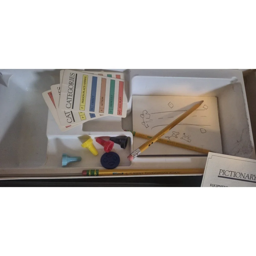 Pictionary‎ 1985 First Edition Board Game Complete Western Publishing
